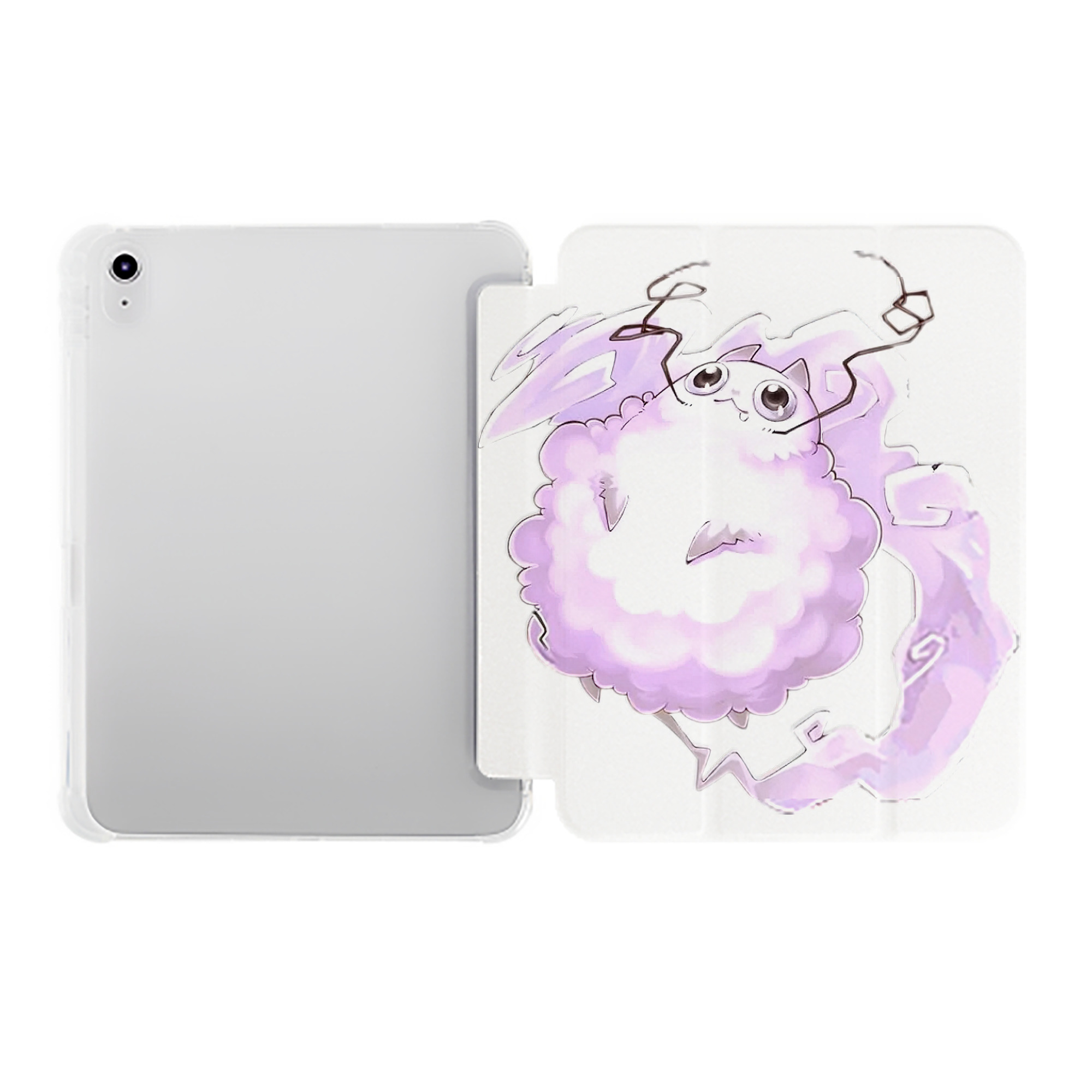 （画像用） 遊☆戯☆王 Yu-Gi-Oh! IPad ケース ペン収納付き 三つ折りスタンド PUレザー×シリコン 対応機種9.5/10.5/10.9インチ